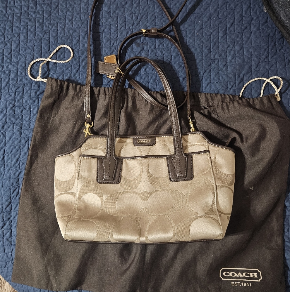 Coach Taylor Signature Mini Tote